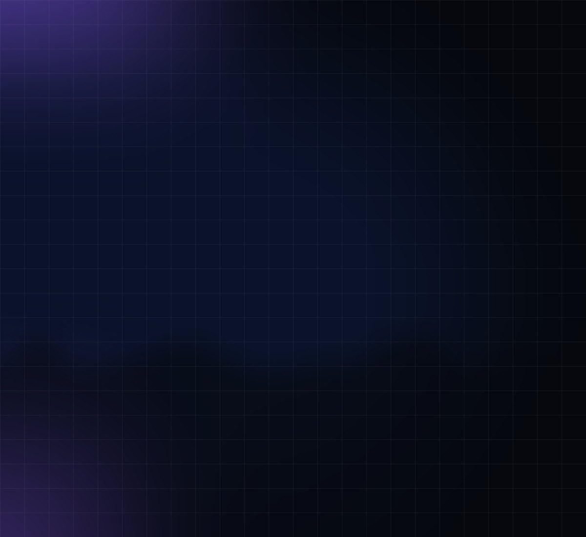 Purple glowing grid